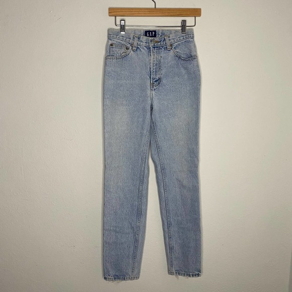 GAP Denim - Gap Vintage Light Wash Distressed 90s Jeans Straight